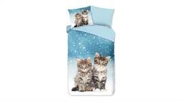 Good Morning Famille housse de couette en flanelle