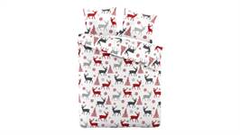Day Dream Hjort housse de couette en flanelle multicolore