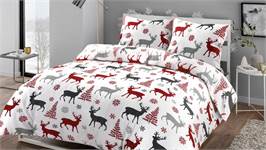 Day Dream Hjort housse de couette en flanelle multicolore