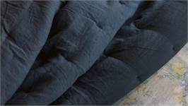 Essenza Ruth couvre-lit bleu nuit