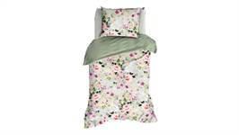 Satin d'Or Fabienne housse de couette vert