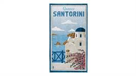 Seahorse Santorini serviette de plage