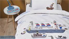 Fiep Amsterdam Bateaux sur l’Eau housse de couette