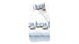 Snoozing Eve housse de couette en flanelle