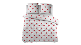 Snoozing Evi housse de couette en flanelle