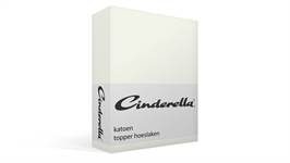 Cinderella drap-housse surmatelas en coton 57 fils