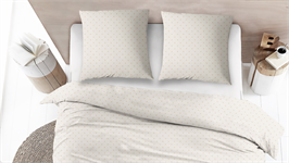 Snoozing Noisettes housse de couette