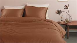 Ambiante Satin Uni housse de couette 
