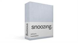 Snoozing drap-housse velours