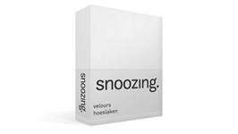 Snoozing drap-housse velours