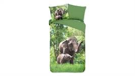 Good Morning Eléphants housse de couette