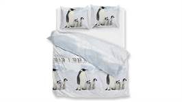 Zohome Pingu housse de couette en flanelle