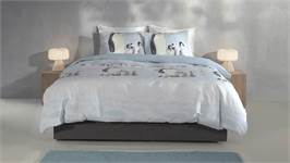 Zohome Pingu housse de couette en flanelle