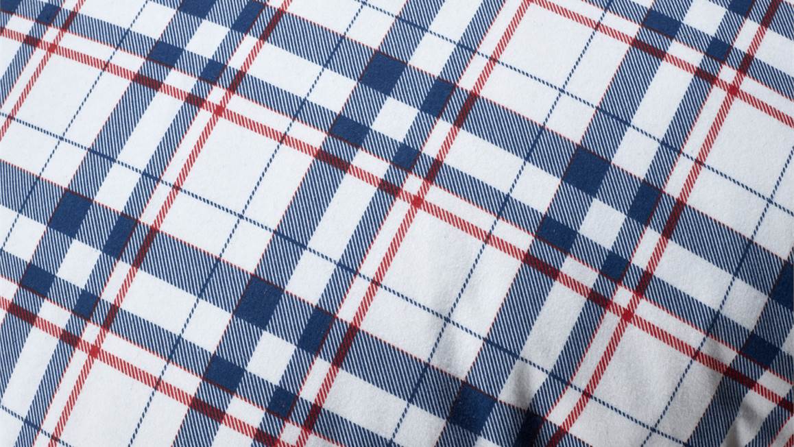 De Witte Lietaer Tartan housse de couette en flanelle