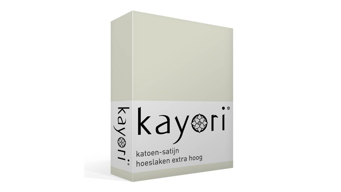 Kayori Edo drap housse grand bonnet satin