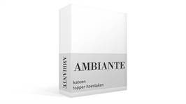 Ambiante Cotton Uni drap-housse surmatelas 