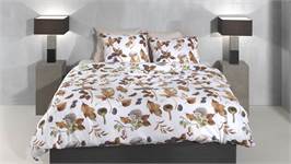 Zohome Castagno housse de couette en flanelle