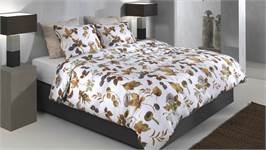 Zohome Castagno housse de couette en flanelle