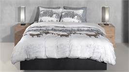 Zohome Cervo housse de couette en flanelle