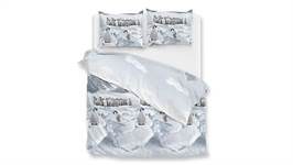 Zohome Pinguini housse de couette en flanelle