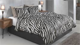 Zohome Zebrato housse de couette en flanelle