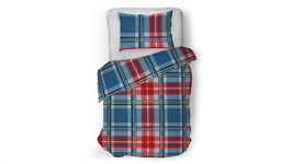 Snoozing Elien housse de couette en flanelle