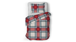 Snoozing Elies housse de couette en flanelle