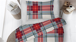 Snoozing Elies housse de couette en flanelle