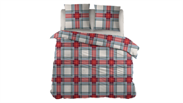 Snoozing Elies housse de couette en flanelle