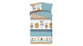 Good Morning Animaux des Bois housse de couette en flanelle