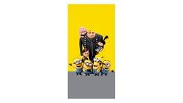 Minions serviette de plage - thumbnail_01