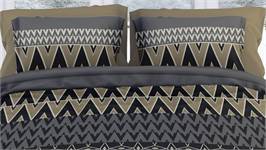 Romanette Chamonix housse de couette en flanelle