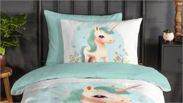 Good Morning One housse de couette en flanelle