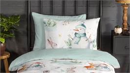Good Morning Magicwinter housse de couette en flanelle