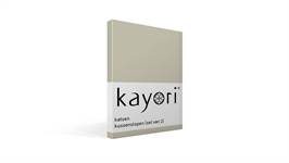 Kayori Kai taies d’oreiller coton 57 fils (lot de 2)