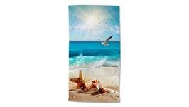 Good Morning Sealife serviette de plage