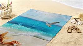 Good Morning Sealife serviette de plage