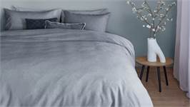 Snoozing Flanel Uni housse de couette en flanelle
