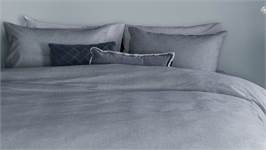 Snoozing Flanel Uni housse de couette en flanelle