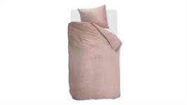 Snoozing Flanel Uni housse de couette en flanelle