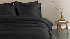 Snoozing Satin Uni housse de couette