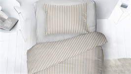 Snoozing Iris housse de couette en flanelle