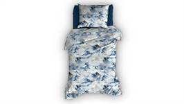 Romanette Peak Mountains housse de couette en flanelle