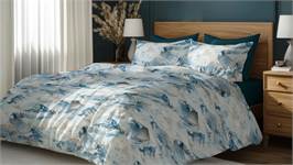Romanette Peak Mountains housse de couette en flanelle
