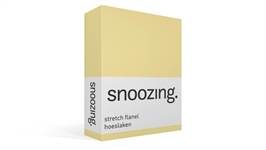 Snoozing drap-housse flanelle stretch