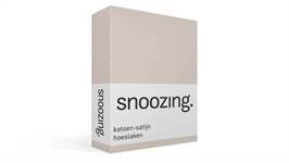 Snoozing drap-housse satin