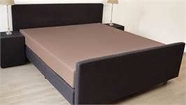 Snoozing drap-housse surmatelas satin