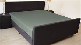 Snoozing drap-housse surmatelas satin