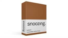 Snoozing drap-housse grand bonnet coton 57 fils