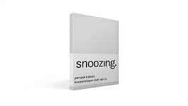 Snoozing taies d’oreiller percale (lot de 2)